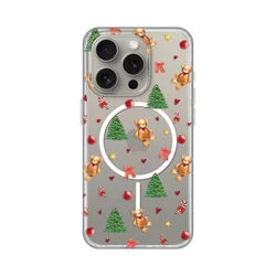 Maska za iPhone 15 Pro 6.1 Magsafe, Merry Bear