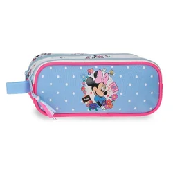 Disney minnie flowers prazna pernica sa 2 pregrade - pink ( 43.142.11 )