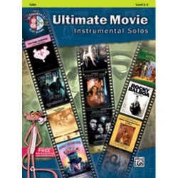 ULTIMATE MOVIE INSTRUMENTAL SOLOS +CD CELLO