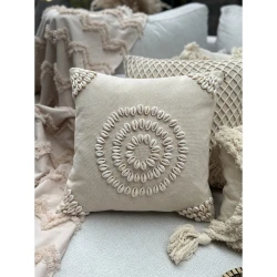 Aberto Design Dekorativna jastučnica Den004, 43x43 cm, Bež