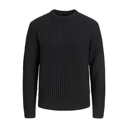 Jack & Jones Junior Pulover JJJAXON črna