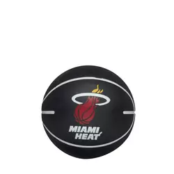 Wilson NBA DRIBBLER MIAMI HEAT, žoga mini, črna WTB1100PDQMIA