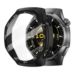 Weiqiantu Zaštitno staklo za pametni sat + Zaštitno kućište za pametni sat za Huawei Watch GT 6