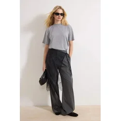Trendyol Milla Ženska majica TWOAW20TS0096, Siva