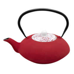 Bredemeijer Teapot Yantai 1,2l cast-iron, red 153000