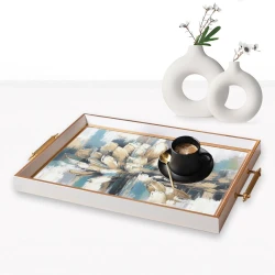 Aberto Design Poslužavnik TPB9841 50 x 29 x 3.5 cm, Šareni