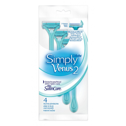 VENUS Gillette brivniki za enkratno uporabo 4 kosi Simply 2 (Disposable Razor) 4 pcs