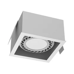 Brosline 3273 - Ugradno stropno svetlo CAGE 1xGU10/18W/230V bela
