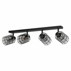 EGLO Spot lampa CONSACA 4xE27 78 cm crna 99713