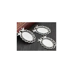 Okviri za medaljon zatvoreni 18*25 mm-inox