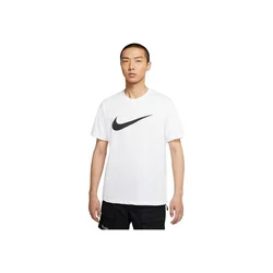 Nike Majice s kratkimi rokavi Icon Swoosh Bela