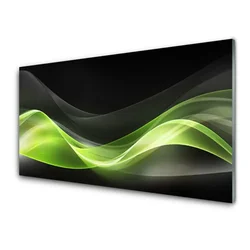 tulup.si Steklena slika Abstrakcija graphics 120x60 cm 4 obešalnika