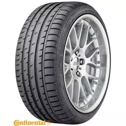 Continental ContiSportContact 3 ( 285/35 ZR18 (101Y) XL MO, sa rebrom felne )