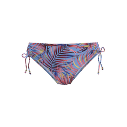 LASCANA Bikini hlačke modra/dimno modra/gorčica/staro roza