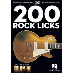 Hal Leonard 200 Rock Licks Note