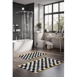 Lessentiel Maison Set prostirki za kupatilo CT-5163, 2 Komada, Šarena