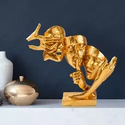Aberto Design Dekorativna figura Yak-034-C, 36x33x10 cm
