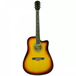 WAKERTONE akustična ozvučena gitara - W12C-SB EQ