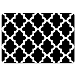 Bertoni Home Unisexs Rectangular Table Pad Maroco Night