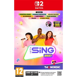 Lets Sing 2027 (Game-Key Card) (SWITCH 2)