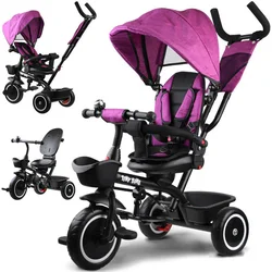 Tricikl Tiny Bike 3u1 – Purple