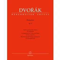 DVORAK:ROMANCE OP.11 VIOLIN & piano