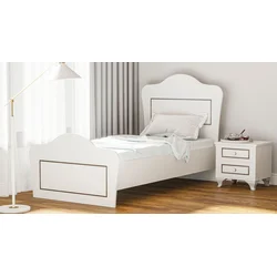 Hanah Home Ram za krevet Rb-100, 90x120x190 cm, Beli