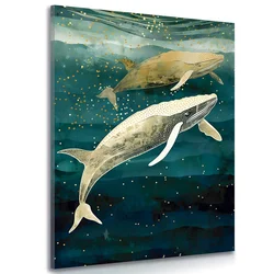 Slika kiti v oceanu - 60x90