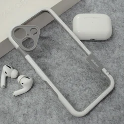 Maska Wolmtt Bumper za iPhone 17 bela