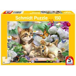 Schmidt - Puzzle Igrivi mucki - 150 kosov