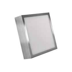 LED plafonsko svetlo LED/12,5W/230V 3000/3500/4000K 17x17 cm hrom