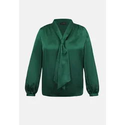 Anna Field Bluza temno zelena
