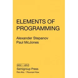 Elements of Programming