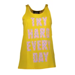 SILVIAN HEACH AMERICAN TANK TOP WOMEN YELLOW