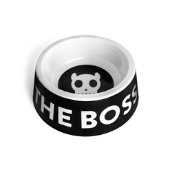 ZEE.DOG Činija za pse Im The Boss, S, Crna