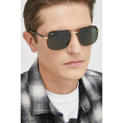 Sončna očala Ray-Ban zlata barva
