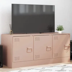 TV ormarić ružičasti 99 x 39 x 44 cm čelični