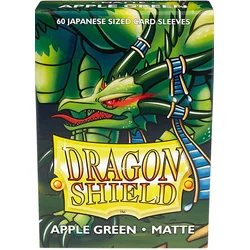 Dragon Shield 60 Japanese Size Sleeves - Apple Green Matte