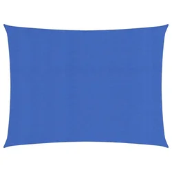 Jedro za zaštitu od sunca 160 g/m2 pravokutno plavo 3x4 m HDPE