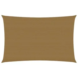 Jedro za zaštitu od sunca 160 g/m2 smeđesiva 6x8 m HDPE