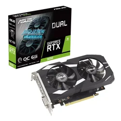 ASUS GeForce RTX 3050 Grafička karta 6GB, 128bit, DUAL-RTX3050-O6G