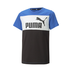 PUMA Majica, kraljevsko plava / crna / prljavo bijela