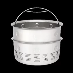Zepter basket for steam cooking without fat and water in Zepter pots, 4.0 liters, O 18 cm