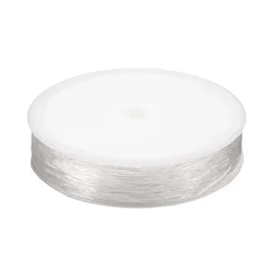 Okrogel gumijast trak O0,8 mm - prozoren (10 kosov)