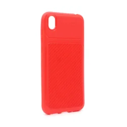 Torbica Elegant Carbon za Huawei Y5 2019/Honor 8S crvena