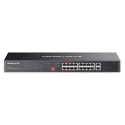Mercusys MS120GP V1.0 20-Port Gigabit Rackmount Switch with 16-Port PoE+