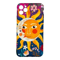Maska za telefon SVETLECE za Iphone 11 Pro Max DZ9/4, Ljubičasta