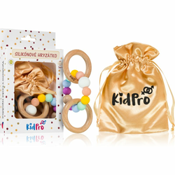 KidPro Teether & Rattle Fruit Mix grickalica za bebe sa zvečkom Rainbow 1 kom