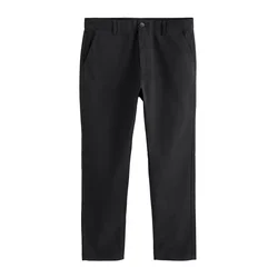 Next Chino hlače črna