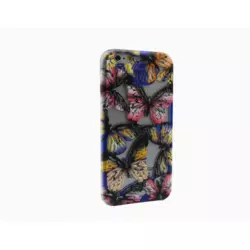 Maska Butterfly za Samsung i8190 black-yellow